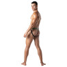 LEADER Jockstrap GI ARMY Kaki-Blanc